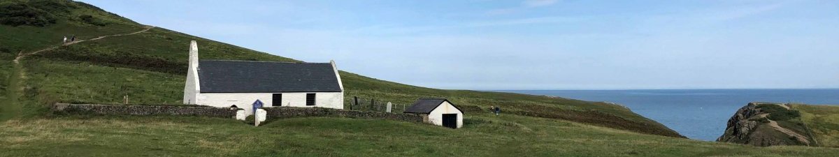 Holy Cross Church at Mwnt, Ceredigion, Wales