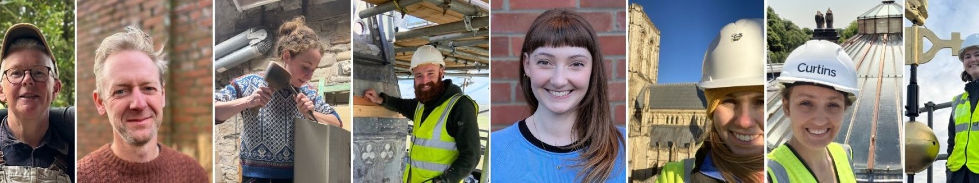 Eight photos of people in a banner. The 2026 Fellows and Scholars joining SPAB