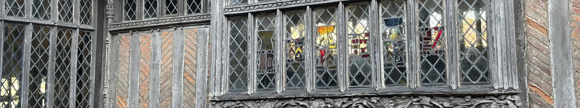 A timber framed window