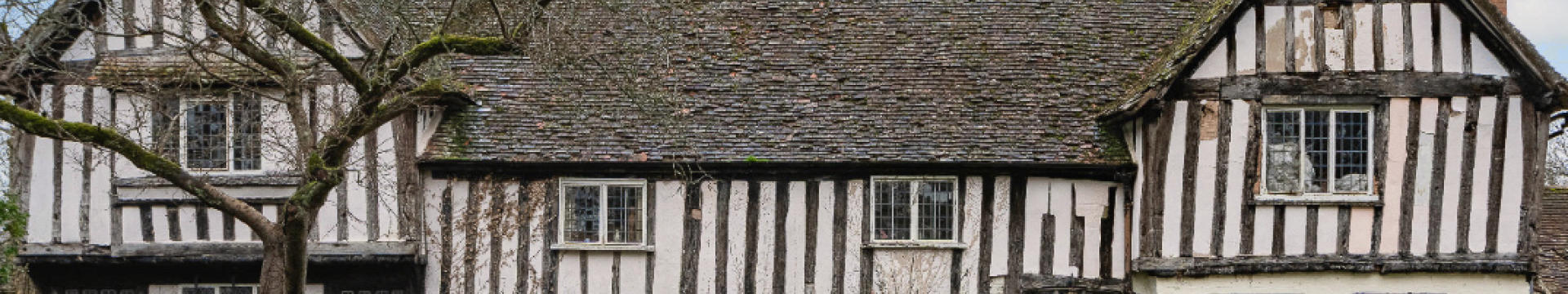 timber framed hall house