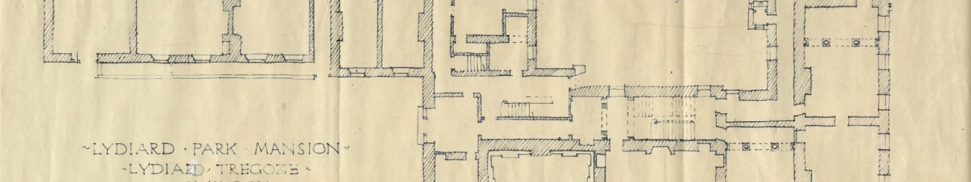 Lydiard Park Mansions 1943 plan