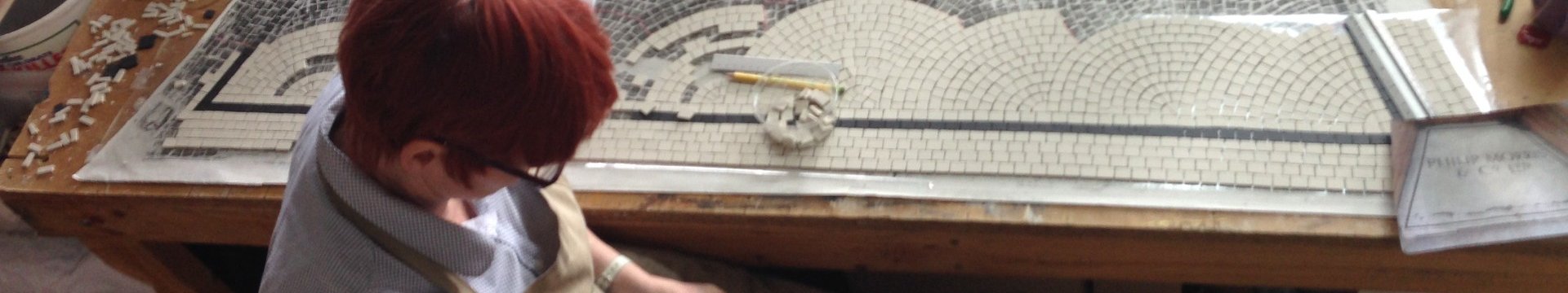 Tracey Cartledge mosaic workshop Manchester ©Tracey Cartledge