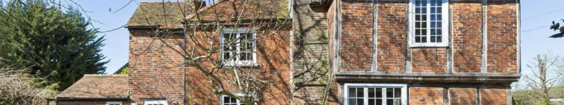 Attractive timber framed house