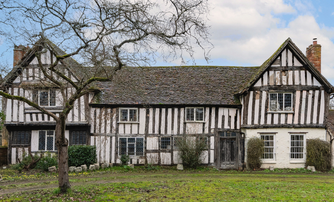 timber framed hall house