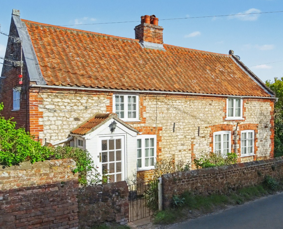 cottage, originally two