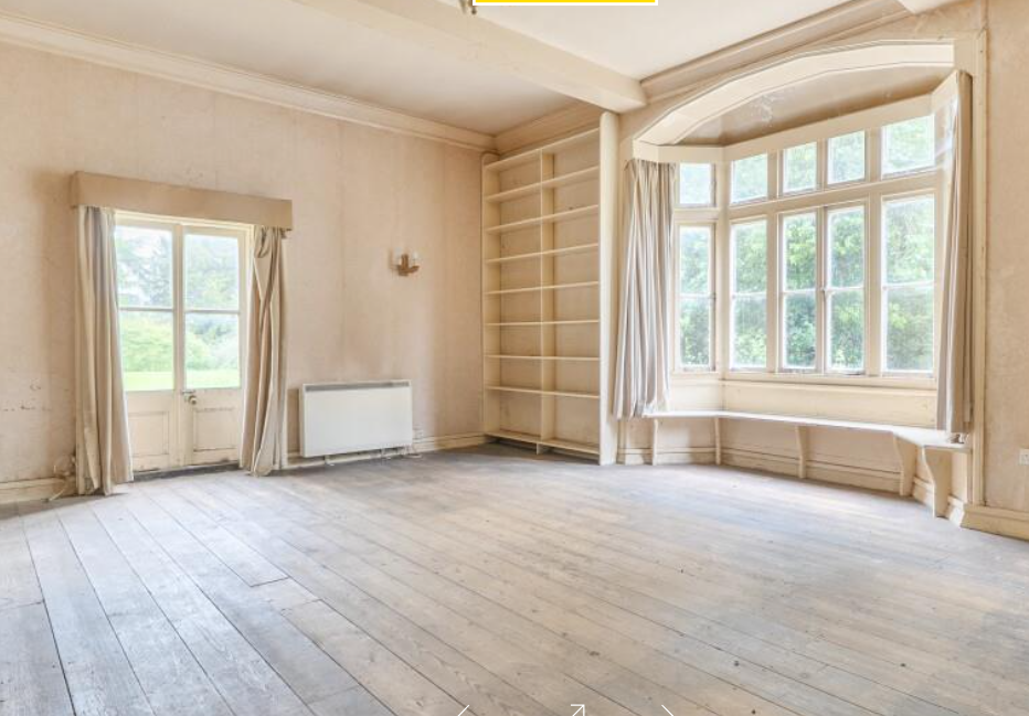 larger part of an old rectory