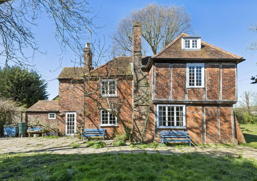 Attractive timber framed house