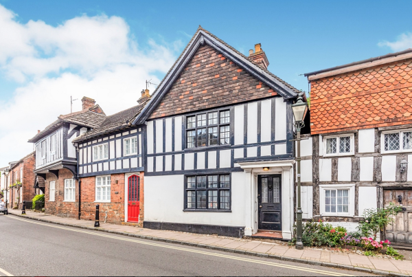 Church Street Steyning used as a decorative element